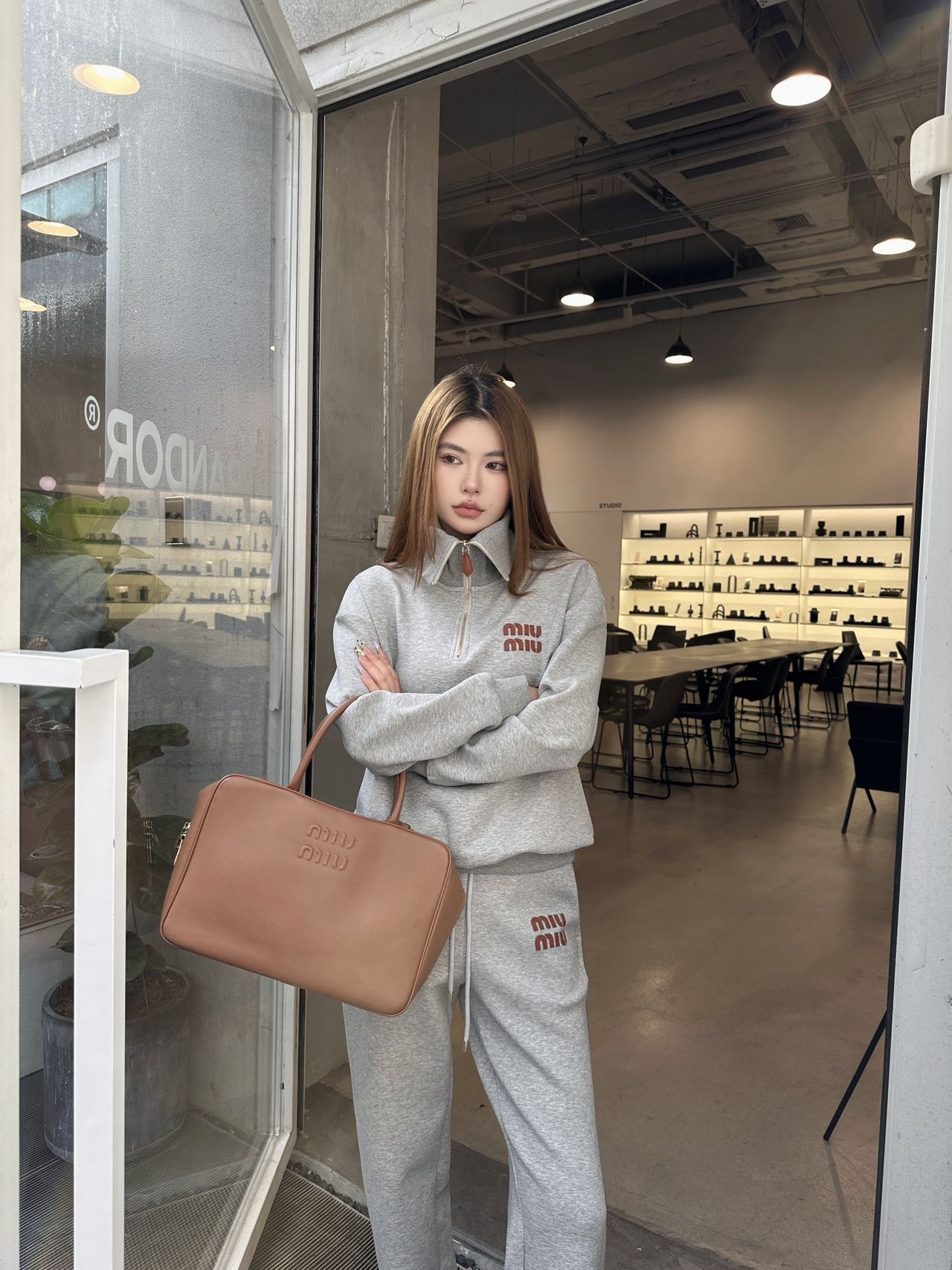 Miu 25fw leisure suit