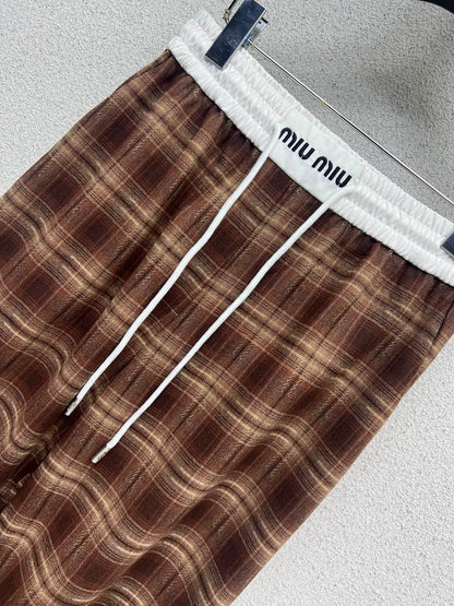 Miu 25fw leisure pants