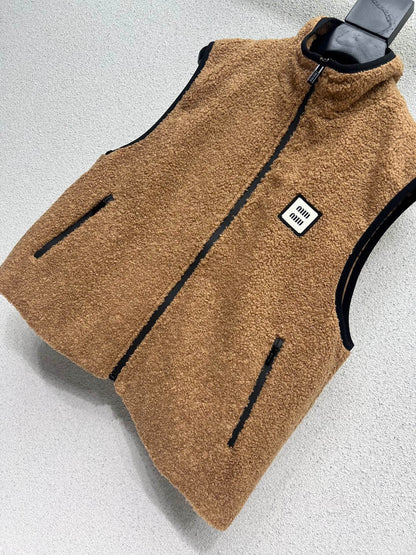Miu 25fw cashmere vest