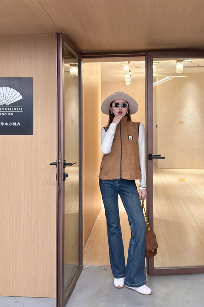 Miu 25fw cashmere vest