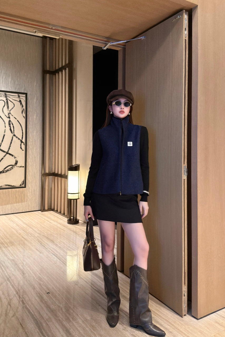 Miu 25fw cashmere vest