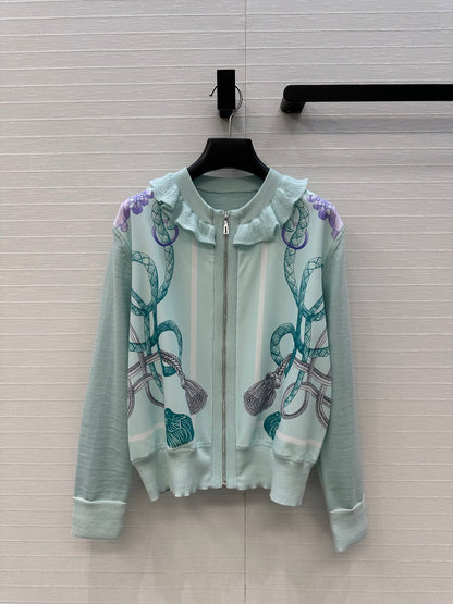 Herm 25fw knitted cardigan