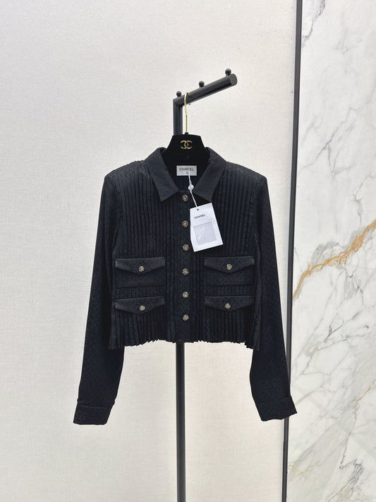Chan 25fw silk jacket