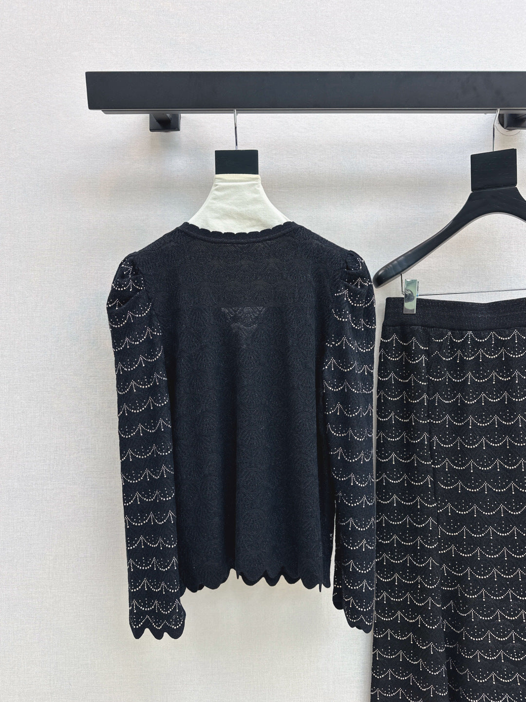 Chan 25fw knitted suit