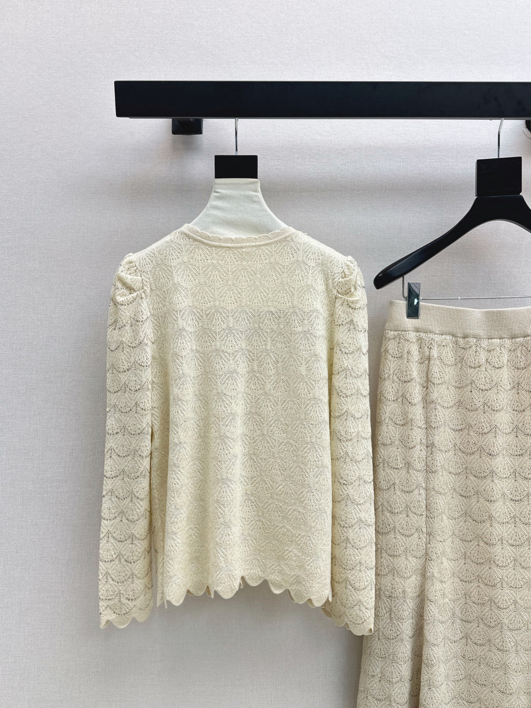 Chan 25fw knitted suit