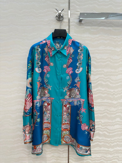 25fw silk shirt