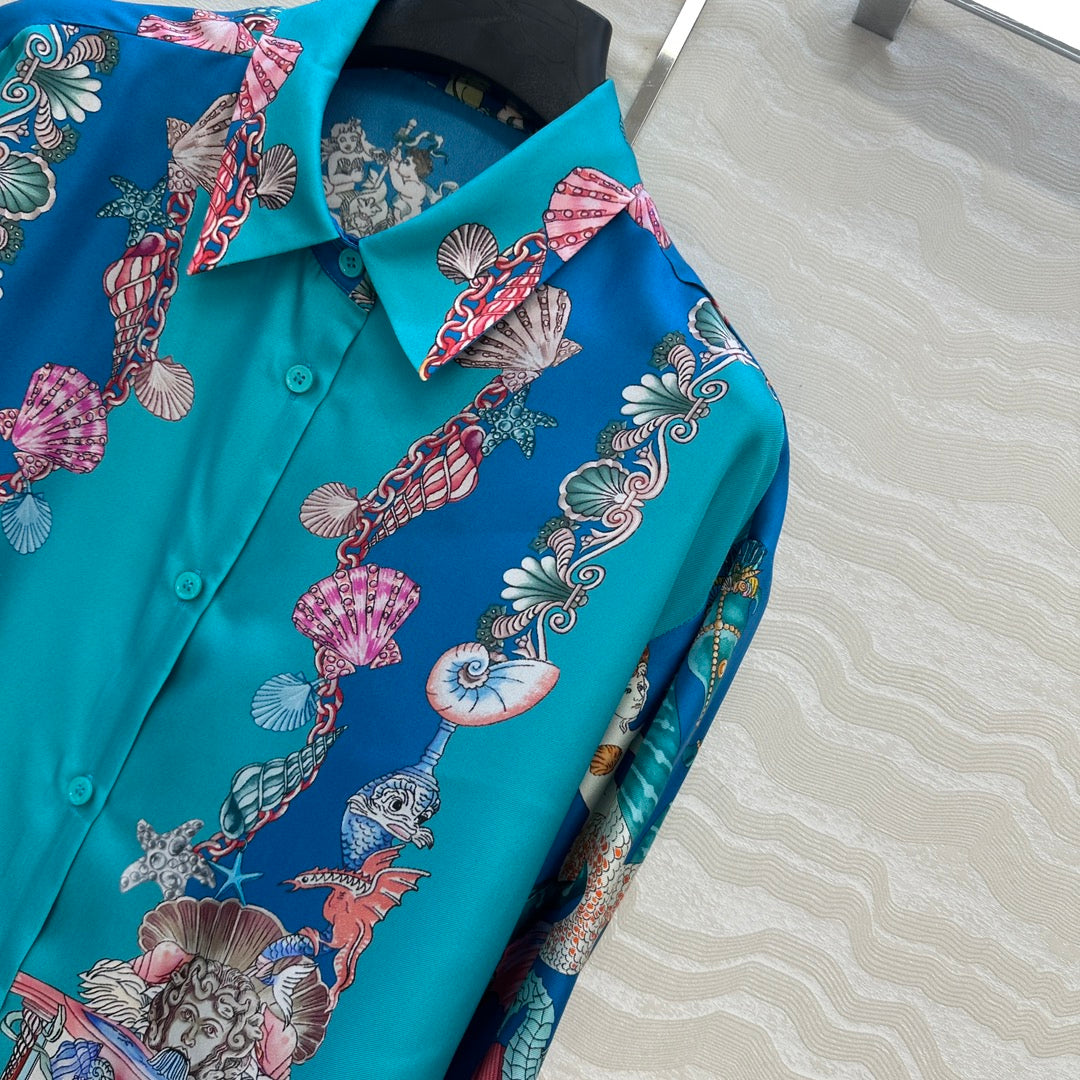 25fw silk shirt