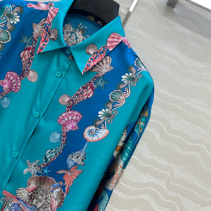 25fw silk shirt