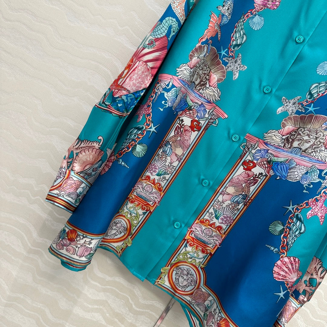 25fw silk shirt