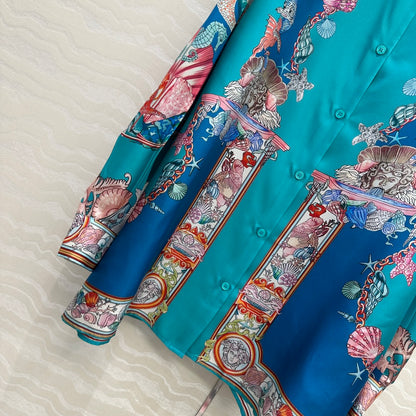 25fw silk shirt