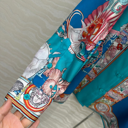 25fw silk shirt