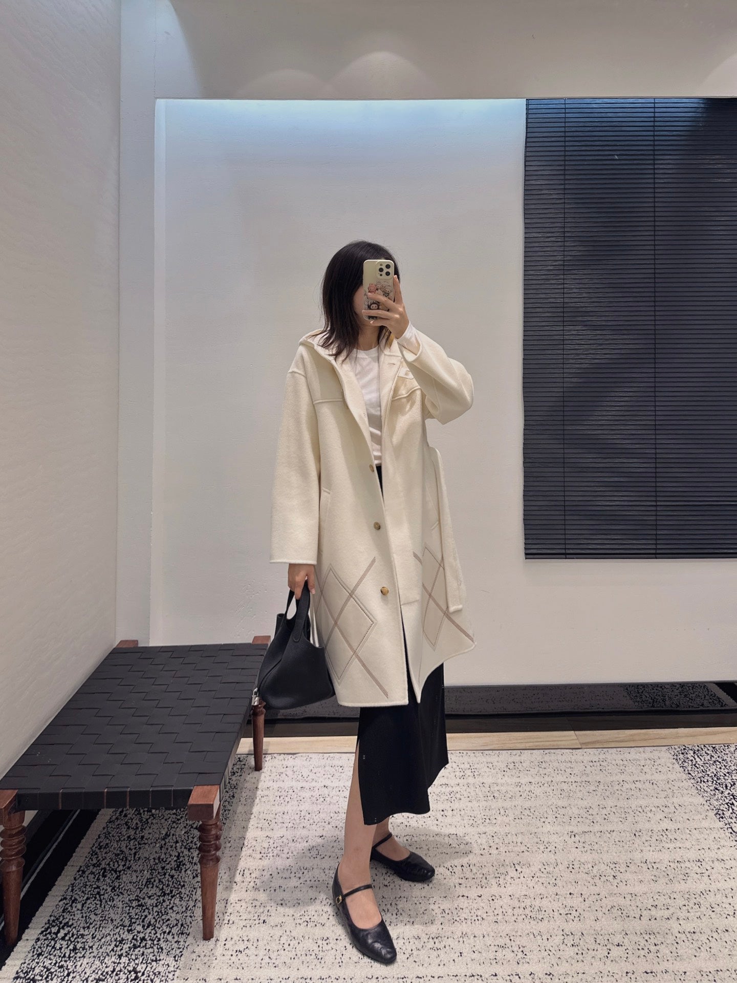 Herm 25fw hoodie coat