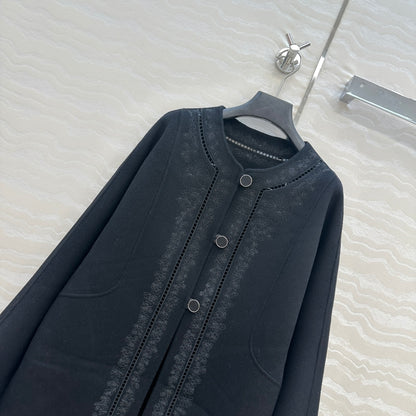 Herm 25f embroidered coat