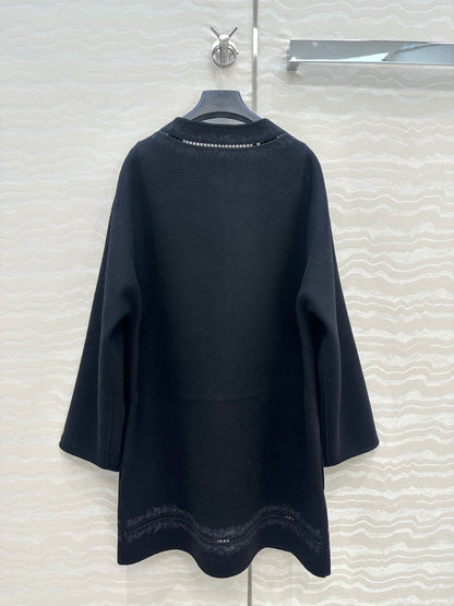 Herm 25f embroidered coat