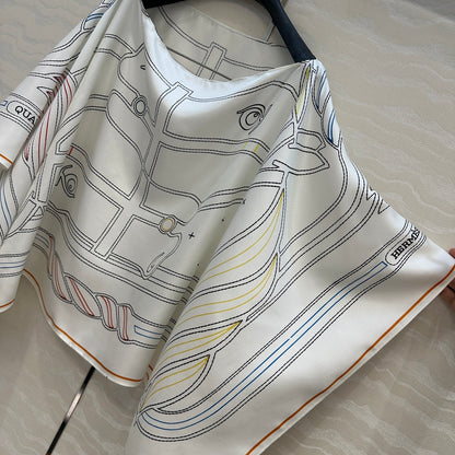 Herm 25fw silk somck