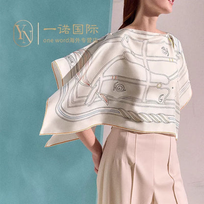 Herm 25fw silk somck