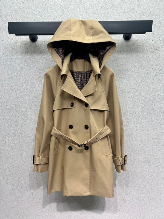 Fend 25fw trench coat