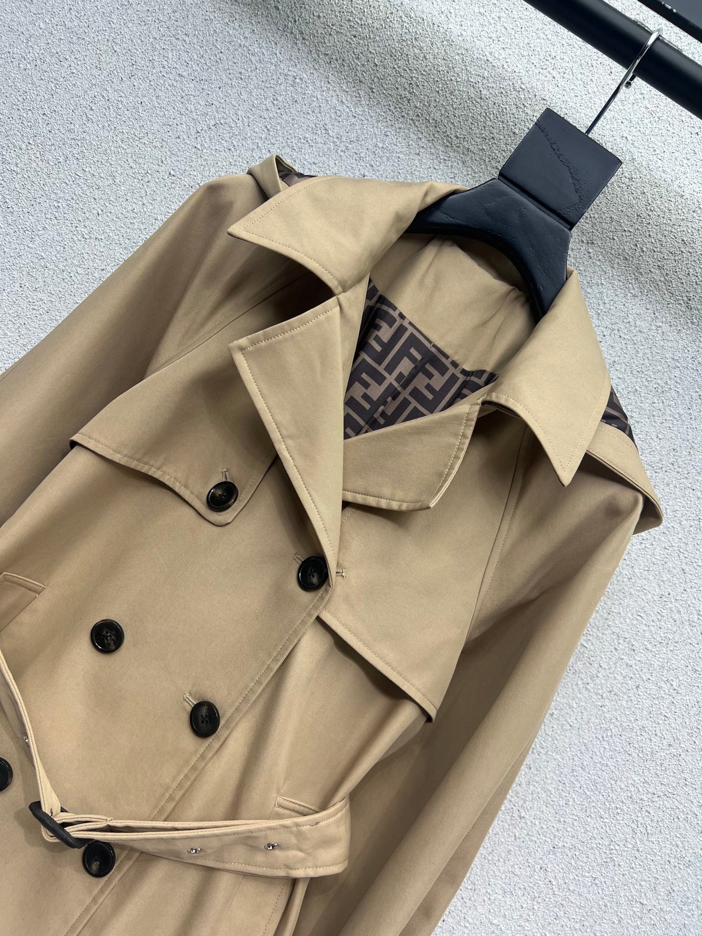 Fend 25fw trench coat