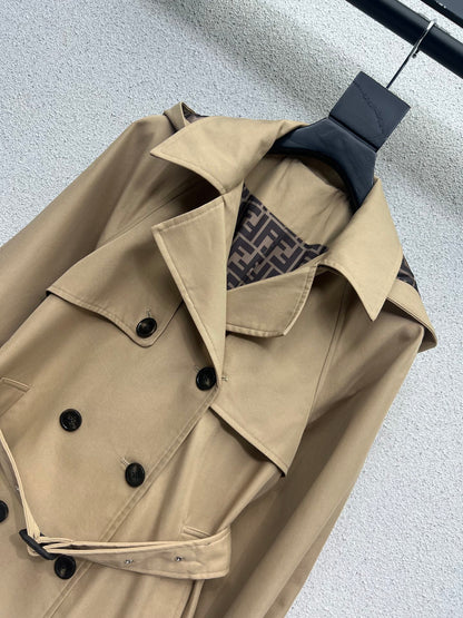 Fend 25fw trench coat