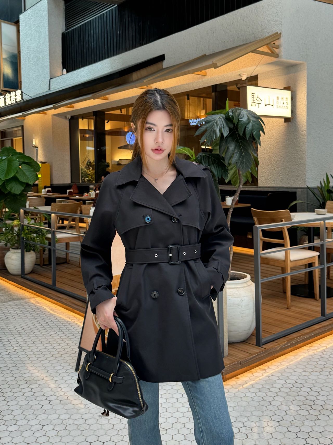 Fend 25fw trench coat