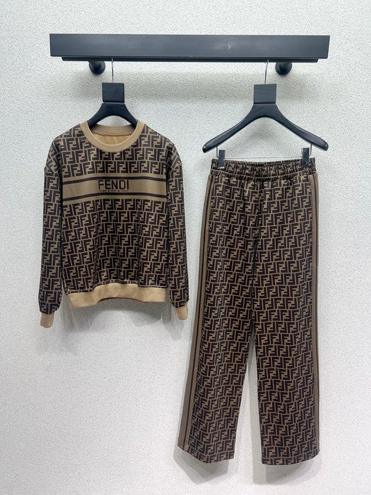 Fend 25fw sweatshirt suit
