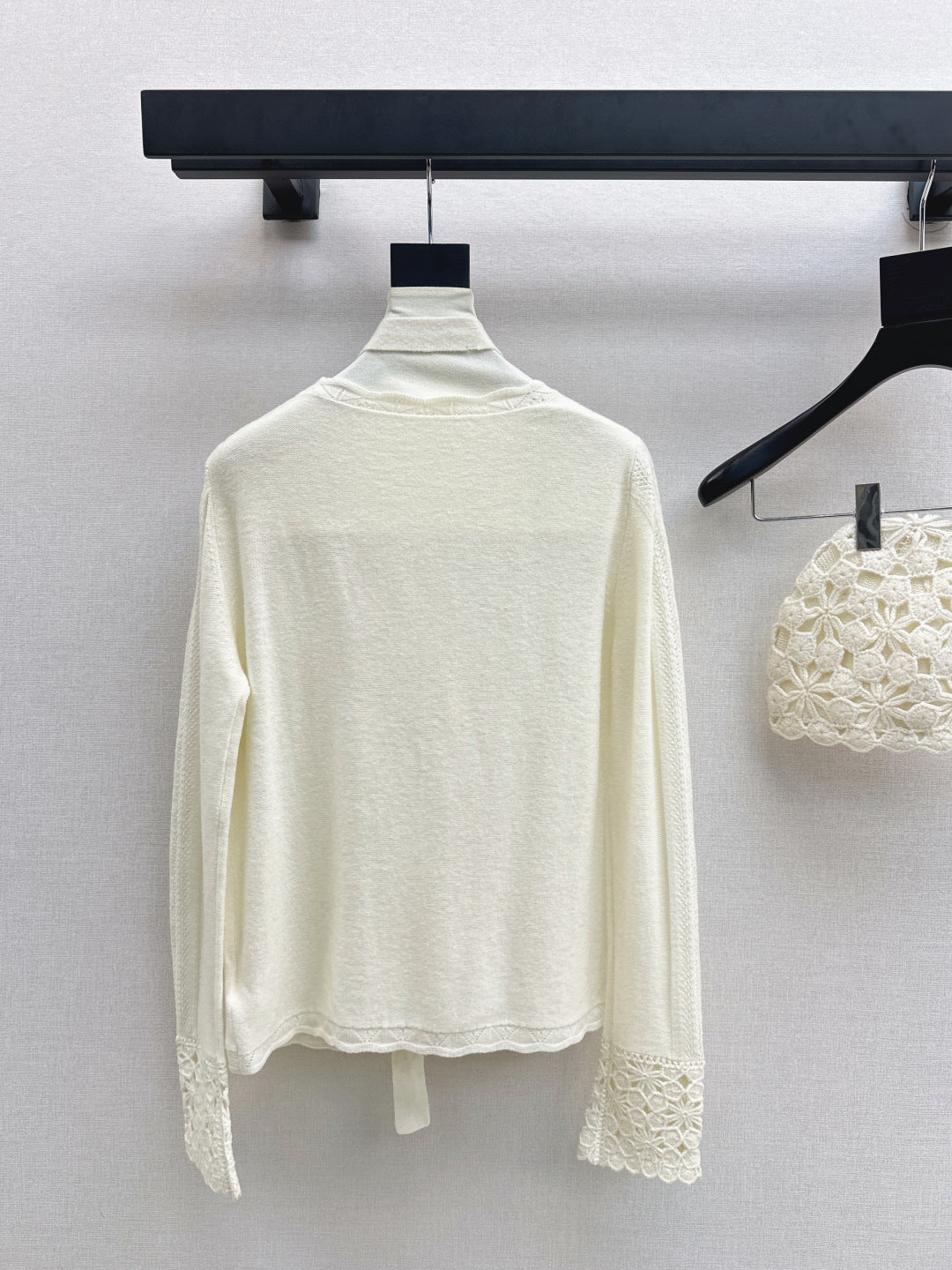 Chan 25fw cardigan hat set