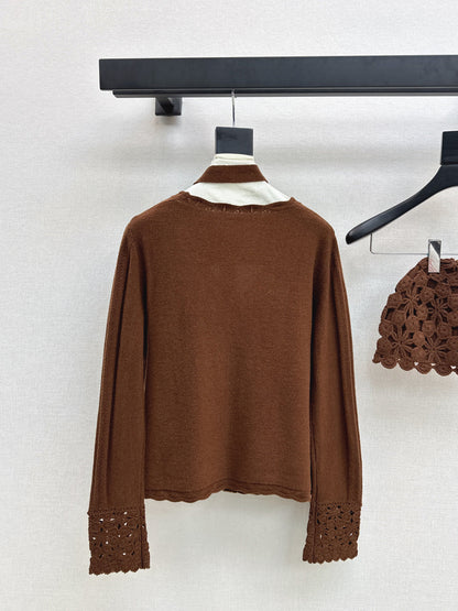 Chan 25fw cardigan hat set