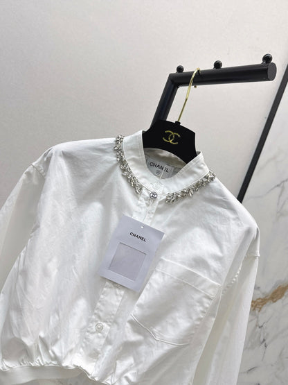 Chan 25fw Rhinestone Shirt
