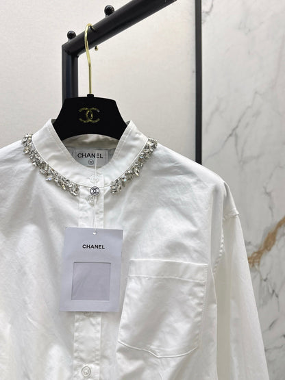 Chan 25fw Rhinestone Shirt