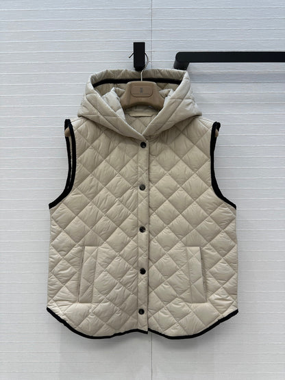 Brune 25fw hoodie vest
