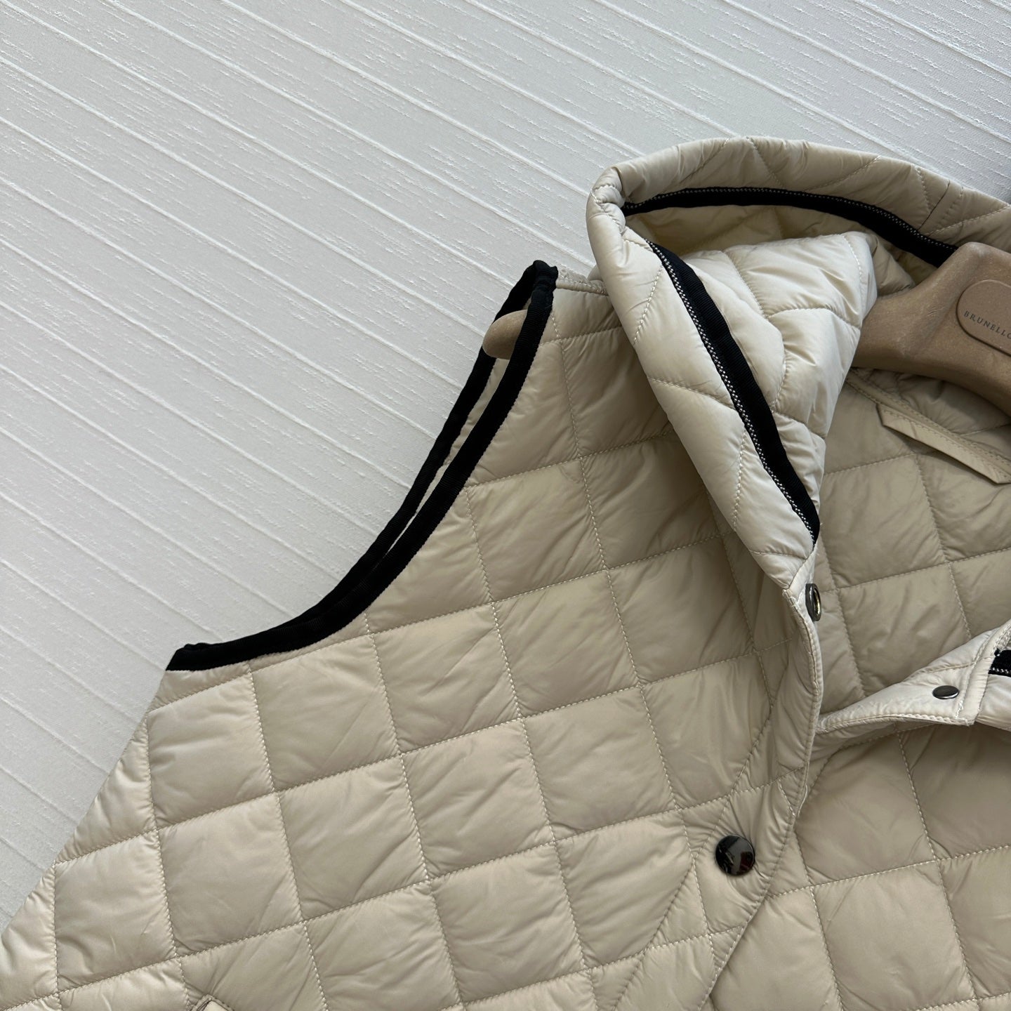 Brune 25fw hoodie vest