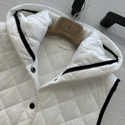Brune 25fw hoodie vest
