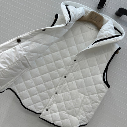 Brune 25fw hoodie vest