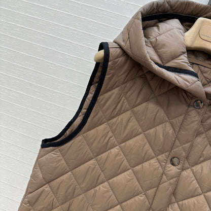 Brune 25fw hoodie vest