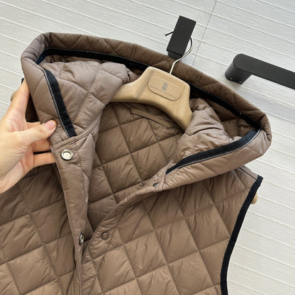 Brune 25fw hoodie vest
