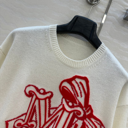 Max 25fw embroidered sewater