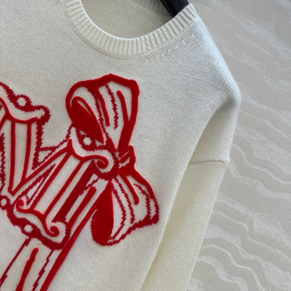 Max 25fw embroidered sewater