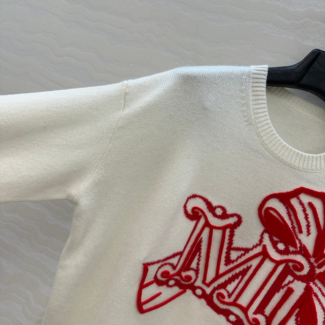 Max 25fw embroidered sewater