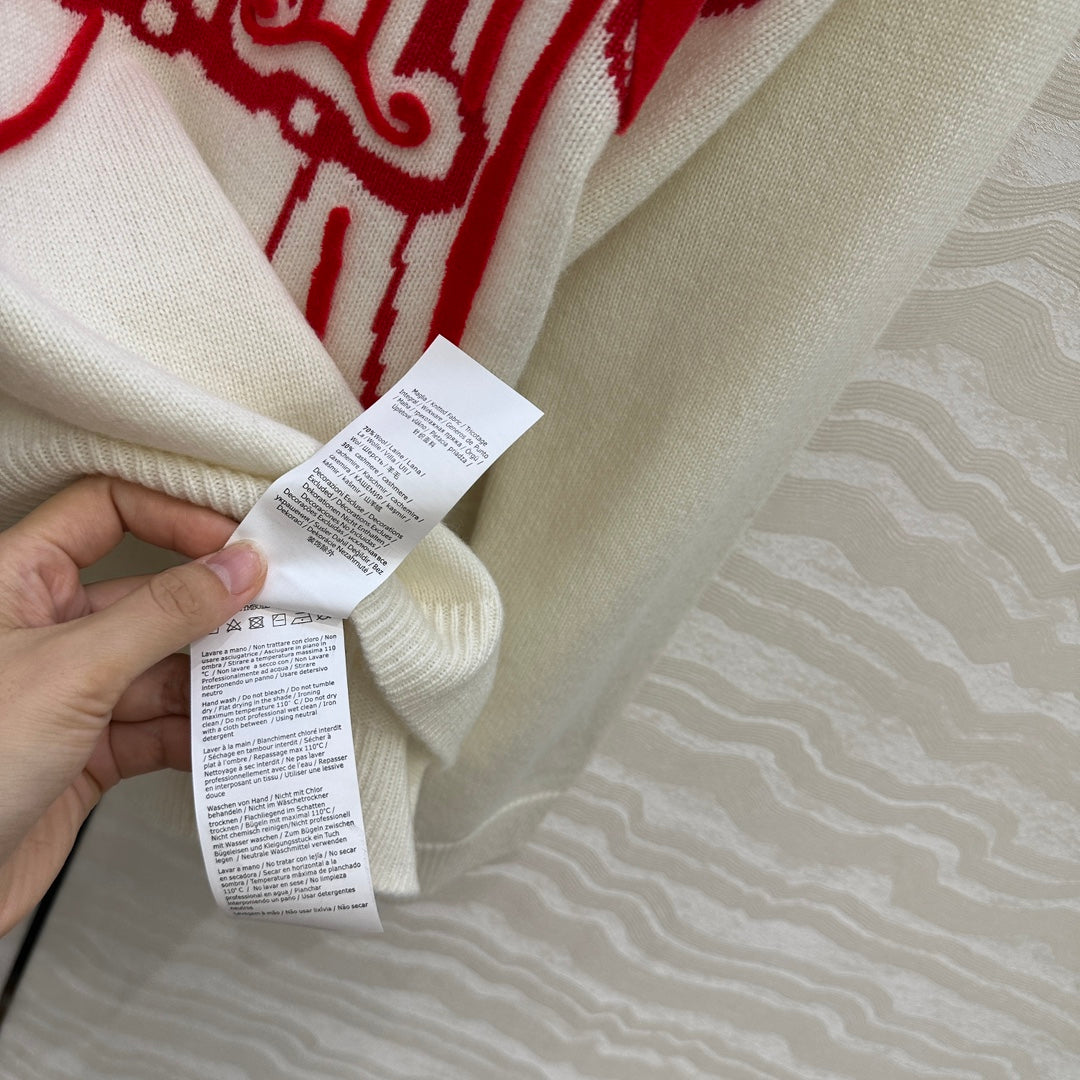 Max 25fw embroidered sewater