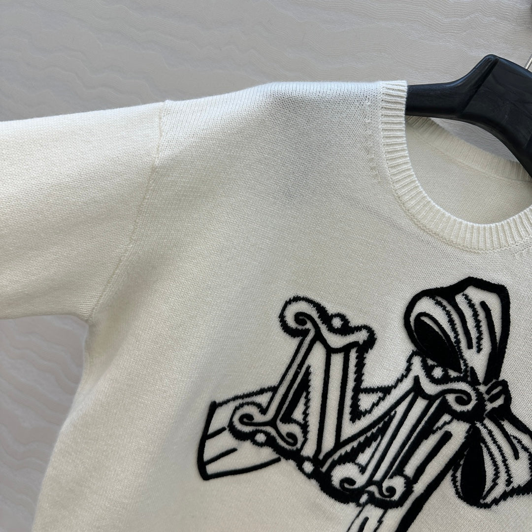 Max 25fw embroidered sewater