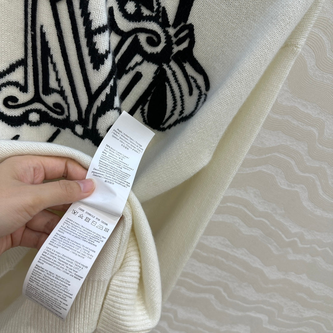 Max 25fw embroidered sewater