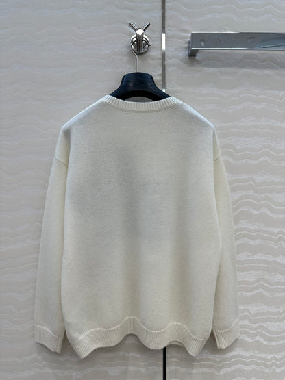 Max 25fw embroidered sewater