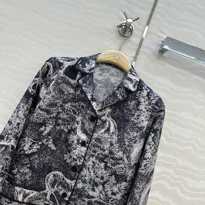CD 25fw silk shirt