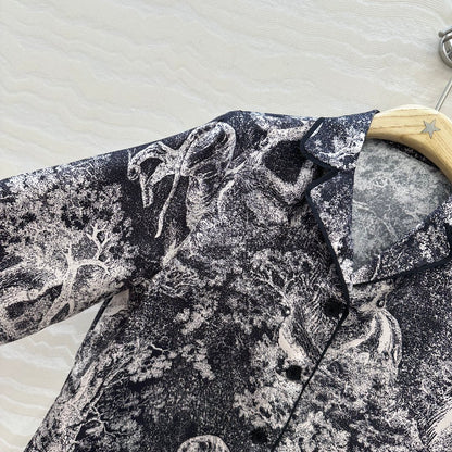 CD 25fw silk shirt