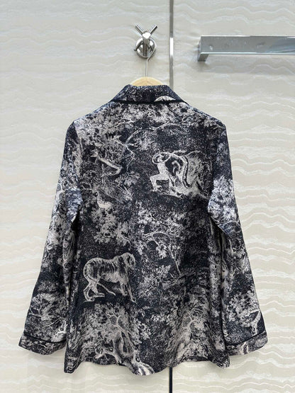 CD 25fw silk shirt