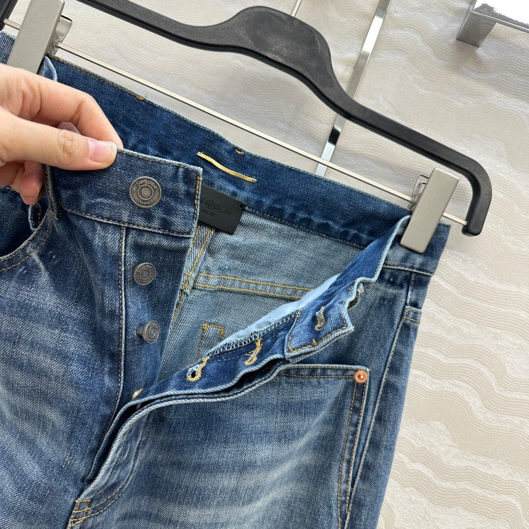 Saint 25fw all-match jeans