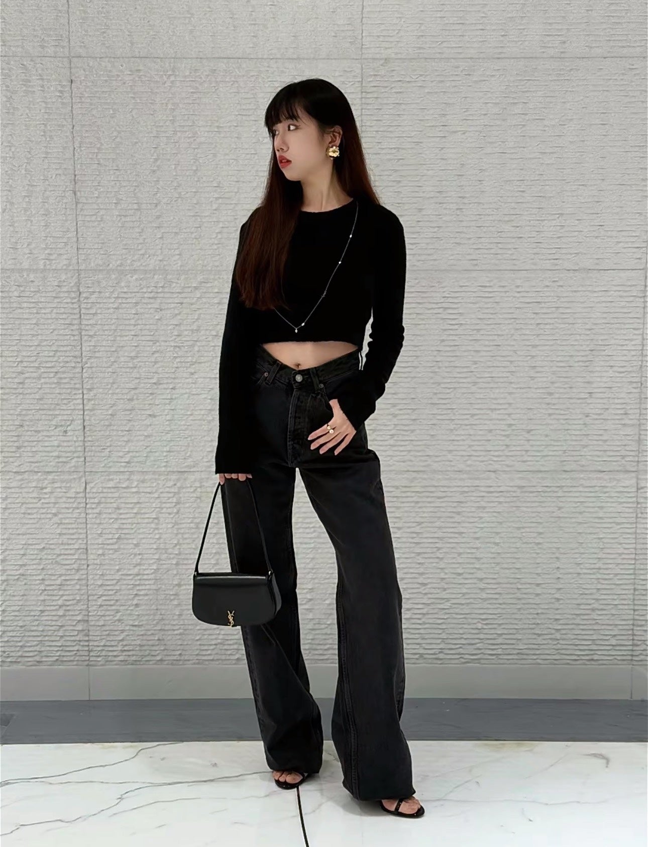 Saint 25fw all-match jeans