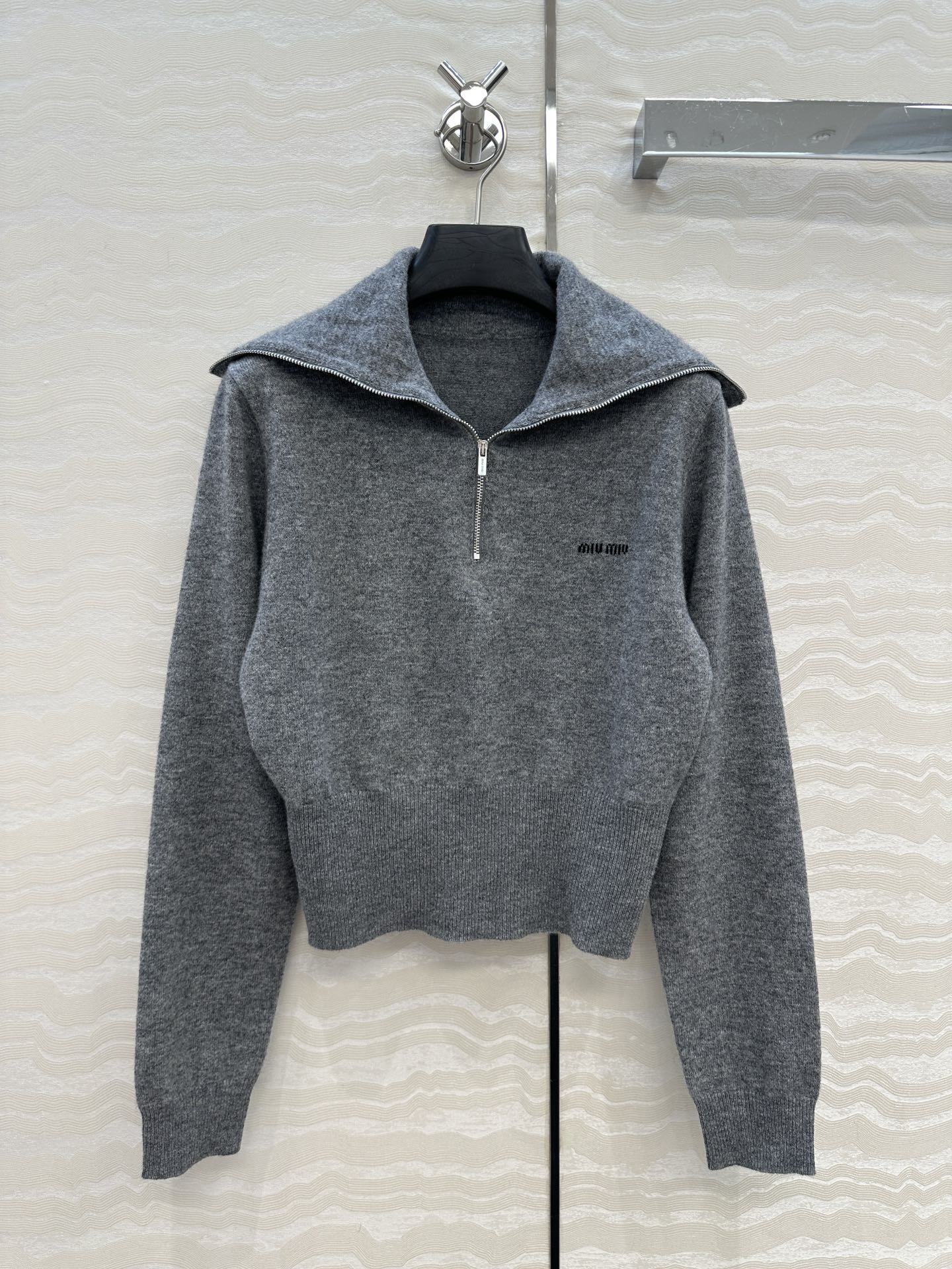 Miu 25fw knitted Jacket