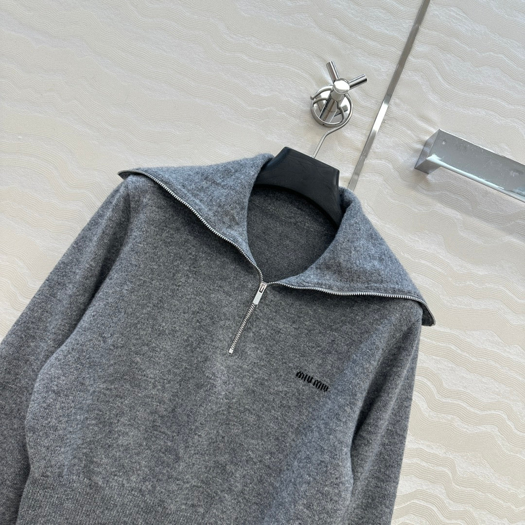 Miu 25fw knitted Jacket