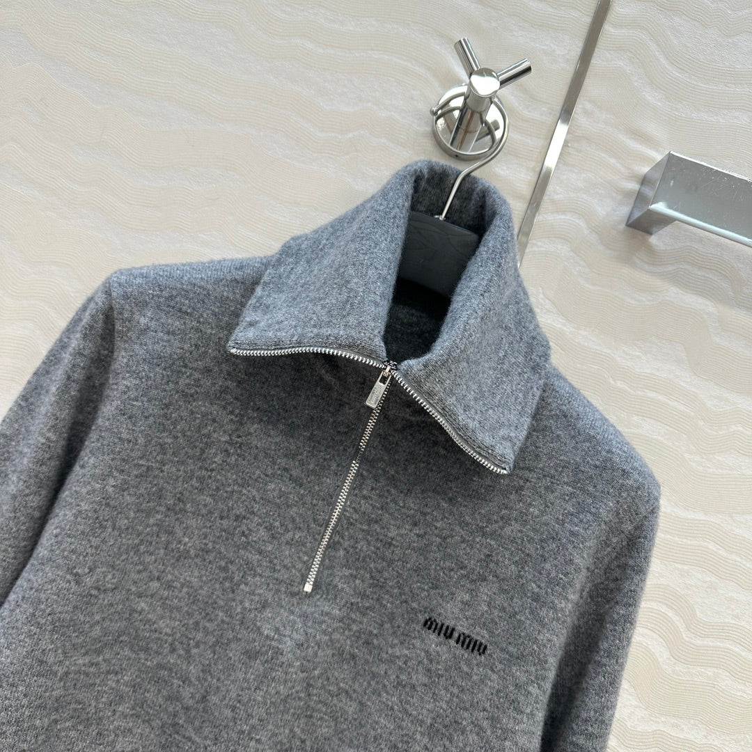 Miu 25fw knitted Jacket